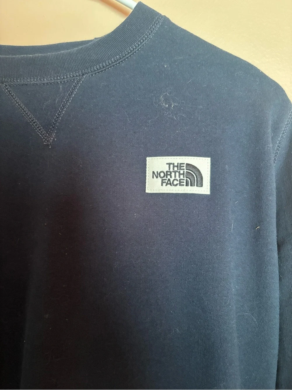 The North Face Men's Dark Navy Crewneck Sweatshirt